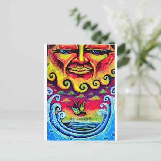 楽園 ポストカード (スタンド正面)