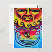 楽園 ポストカード (正面/裏面)