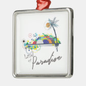 楽園 メタルオーナメント (左)