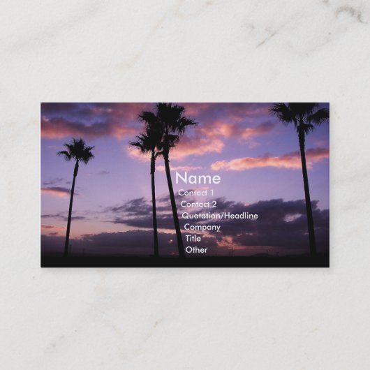 楽園 名刺 (正面)