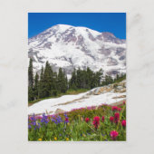 楽園Mt. Rainer ポストカード (正面)