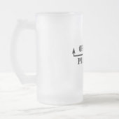 楽天家か厭世家 フロストグラスビールジョッキ (左)