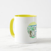 楽天家のコーヒー マグカップ (正面左)