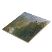 楽師、c.1817 (キャンバスの油) タイル (側面)