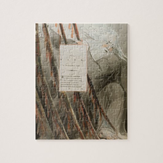 楽師: 「Thomaの詩からのPindaricオード、 ジグソーパズル (縦)