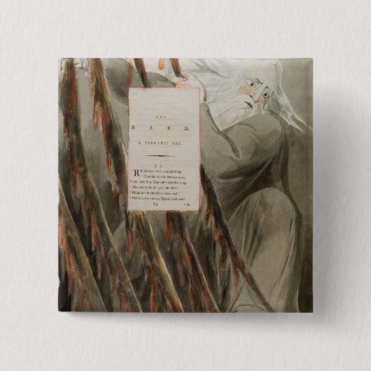 楽師: 「Thomaの詩からのPindaricオード、 缶バッジ (正面)