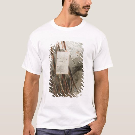 楽師: 「Thomaの詩からのPindaricオード、 Tシャツ (正面)
