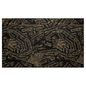 楽曲金ゴールドPOMV ファブリック (ファットクウォーター)