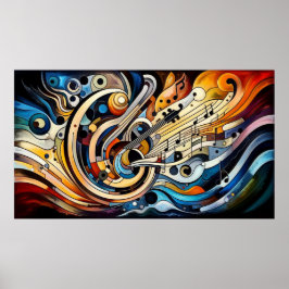 楽曲 – 歌詞抽象芸術02 ポスター