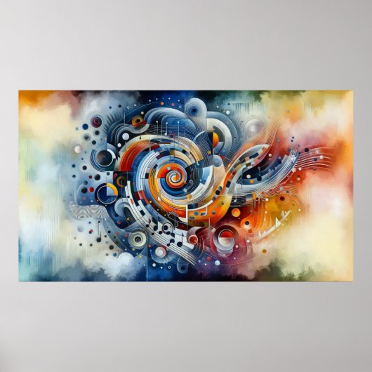 楽曲 – 歌詞抽象芸術06 ポスター (正面)