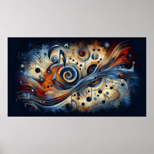 楽曲 – 歌詞抽象芸術07 ポスター (正面)