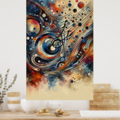 楽曲 – 歌詞抽象芸術14 ポスター (キッチン)