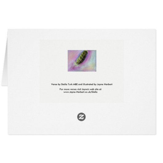 楽死のカード (裏面横)