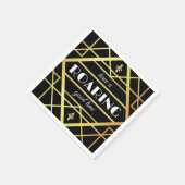 「楽素晴らししい時を過ごせ」 スタンダードカクテルナプキン (角)