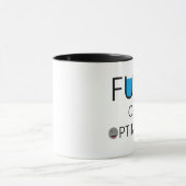 楽観主義に満ちている – 楽観主義 マグカップ (中央)