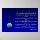 楽観主義の信条 – Orb ポスター (正面)