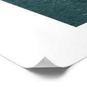 楽観主義ボートの列 ポスター (角)