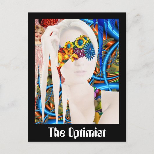 楽観主義者 ポストカード (正面)