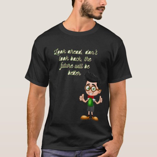 楽観主義者 Tシャツ (正面)