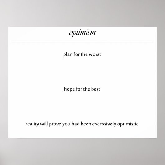 楽観主義2012-07-09-001 ポスター (正面)