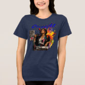 楽観主義 トライブレンドTシャツ (正面)