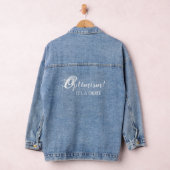 楽観主義！選択の余地がある – Denim Jacket デニムジャケット (ハンガー)