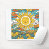 楽観的であるさま マウスパッド (マウス)