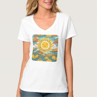 楽観的であるさま Tシャツ