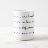 楽観的なマグカップ コーヒーマグカップ (中央)