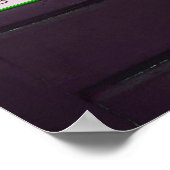 楽観的な言葉前向きが見え素朴る ポスター (角)