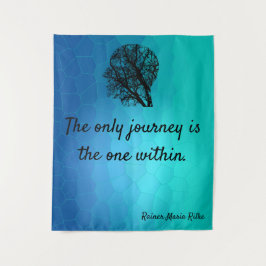 楽観的メやる気を起こさせる感動的ッセージ タペストリー