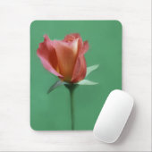 楽観的上がりました マウスパッド (マウス)