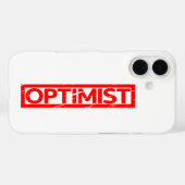 楽観的切手 Case-Mate iPhoneケース (裏面 (横))