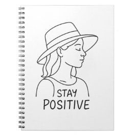 楽観的前向きで強さを保つ ノートブック