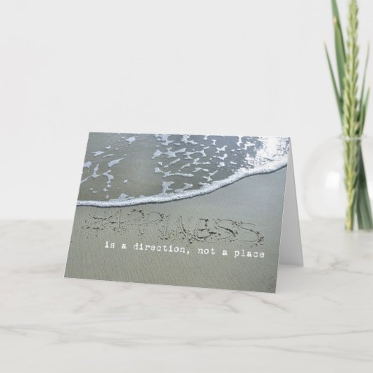 楽観的挨拶カード サンキューカード (正面)