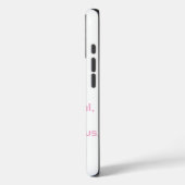 楽観的、自信過剰、懐疑的、感謝の意、前向きな気持ち Case-Mate iPhoneケース (裏面 / 左)