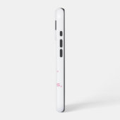 楽観的、自信過剰、懐疑的、感謝の意、前向きな気持ち iPhone 16ケース (左側面)