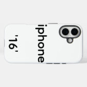 楽観的、自信過剰、皮肉屋、感謝の意、前向きな野心 Case-Mate iPhoneケース (裏面 (横))