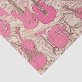 楽譜と楽器ピンク/アイボリーID481 薄葉紙 (詳細)