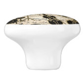 楽譜と楽器ブラック/金ゴールドID481 セラミックノブ (側面)