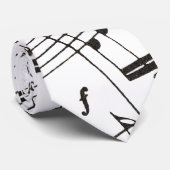 楽譜のタイ ネクタイ (ロール)