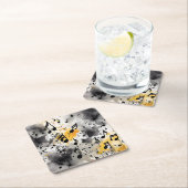 楽譜の束 スクエアペーパーコースター (インサイチュ)