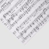 楽譜の白黒パターン 薄葉紙 (詳細)