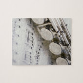 楽譜の笛 ジグソーパズル (横)