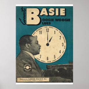 楽譜の計算のBasieカバー ポスター