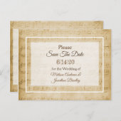 楽譜はがきを保存 案内ポストカード (正面/裏面)