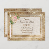 楽譜はがきを保存 案内ポストカード (正面/裏面)