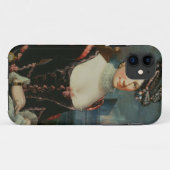 楽譜を握っている女性のポートレート Case-Mate iPhoneケース (裏面(横))