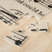 楽譜イエローローズ ジグソーパズル (側面)