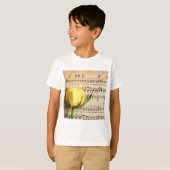 楽譜イエローローズ Tシャツ (正面フル)